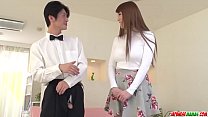 Hot japan girl Maki Koizumi play with sex toys