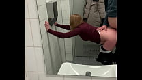 Fucked a Russian MILF right in the airport bathroom